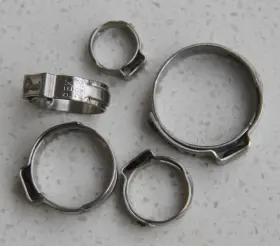 602822761291 IEUYO Pex Pinch Clamps Cinch Rings Singl Kit #3