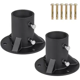 INFF-002-2 INSAGA Chain Link Fence Pole Floor Flange Base