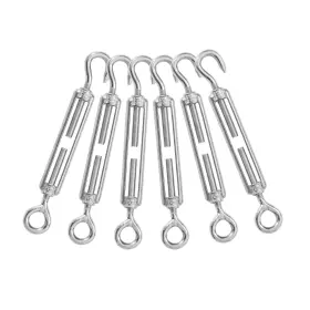 JAMIIKURY-210924-7 JAMIIKURY Hook Turnbuckle Steel Cable Kit