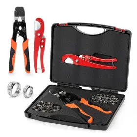 KFN-8607 KF CPTEC Pex Clamp Tool Pipe Cutter Ratcheting Cinch