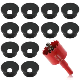 KIT-DG-1.5-38MMBLACK-U KITANIS Desk Grommet Wire KIT-DG-1.5-38MMBLACK-U KITANIS Desk Grommet Wire