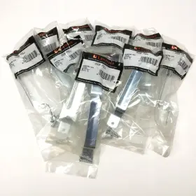 D207S-ZN LAWRENCE BROTHERS HARDWARE Bros Door Handles Zinc