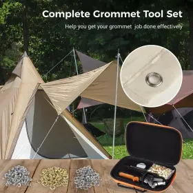 752870965070 LNRUEG Grommet Tool Eyelet Press Pliers Tarp Kit #2