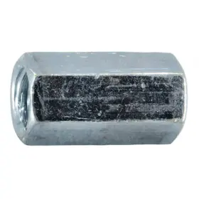 64505 MIDWEST FASTENER Coupling Nut Steel Zinc Lg