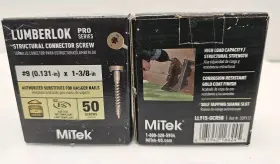 081942166245 MITEK Star Drive Coat Round Head Joist Hanger 081942166245 MITEK Star Drive Coat Round Head Joist Hanger