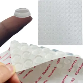 RS30 MONOCHEF Cabinet Door Bumpers Rubber Stoppers Adhesive