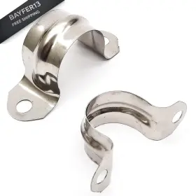 755326439033 NGE Rigid Pipe Strap Clamp Hole Bracket Tube