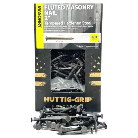 688201305072 OHIY Huttig Grip Fluted Masonry Nail Wood Pack