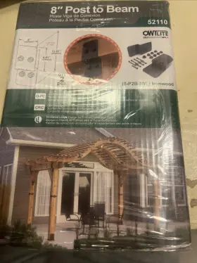 52110 OZCO Ironwood Lite Post Beam Pack
