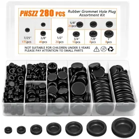 607602358593 PHSZ Rubber Grommets Hole Gaskets Wiring Car Kit