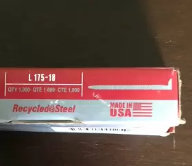 L175-18 POWERNAIL Hardwood Flooring Cleat Nails Steel #3