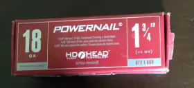 L175-18 POWERNAIL Hardwood Flooring Cleat Nails Steel