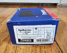 05504 POWERS FASTENERS Spike Nos Box