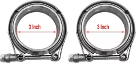 PW003 POWERWORKS Steel Clamp Set Flanges #2