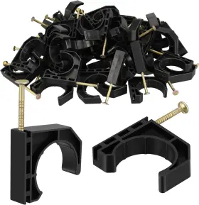 313054465498 PXZBLG Pack Half Clamps Hook Nails Set Pex Cpvc