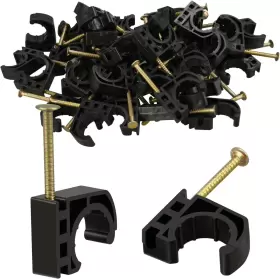 313112860838 PXZBLG Pack Half Clamps Hook Nails Set Pe