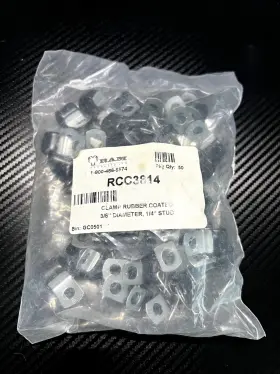 RCC3814 RAM PRODUCTS Clamp Rubber Coated Stud Wire Pipe