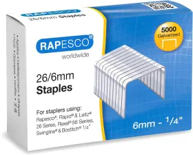 S11662Z3 RAPESCO Staples Galvanized Box