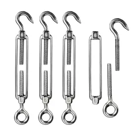 789371770124 REEDNY Hook Steel Turnbuckle