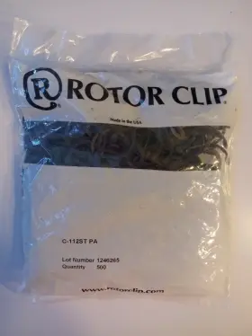 C-112ST ROTOR CLIP Retaining Rings Phosphate