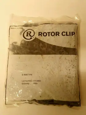 E-50ST ROTOR CLIP Retaining Rings Pa Bag