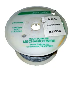31918 SECURE PRODUCTS Galvanized Mechanics Wire
