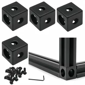 2020-LJB020-4 SEEKLINY Cube Connector Fixing Square Bracket