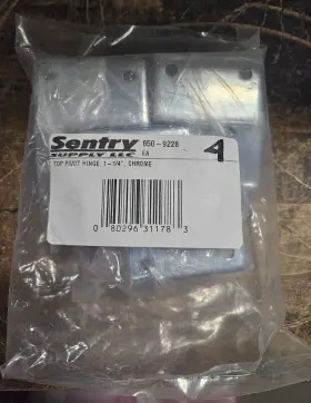650-9228 SENTRY Supply Pivot Hinge Pack