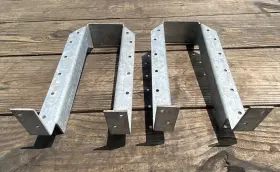 HU212-2TF SIMPSON STRONG-TIE Double Top Flange Joist Hanger #2