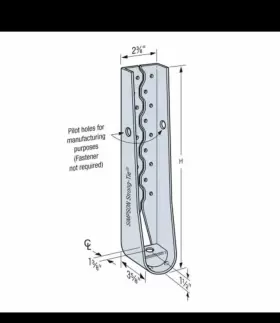 S-HDU6 SIMPSON STRONG-TIE Holdown Formed Steel #2