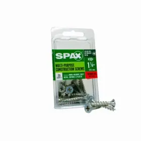 4101010500322 SPAX Interior Flat Head Wood Screws Phillips