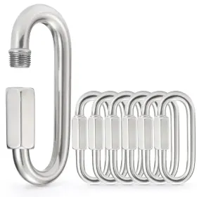 L-08 SPROOKBER Steel Chain Links Stee Connector Screw Carab