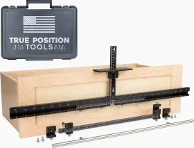 TP-1935 TRUE POSITION TOOLS Cabinet Jig Pulls Shelf Pin Hole