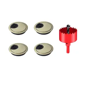 TTY-DG-BRZ50-XX TUTUYA Desk Grommet Cable Hole Covers Saw
