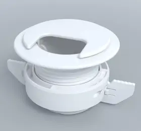 860000796101 TWIST LOCK GROMMET Cable Wire Cord Management Wi