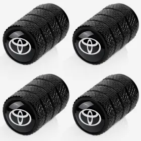 LJ-CAP-32209 UIJTYLJ Tire Valve Stem Caps Cover Toyota Car