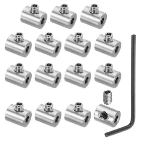 781954055345 UXCELL Set Hole Wire Rope Clips Screws Spanner