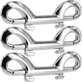 VE-XIN1 VEMNI Pack Zinc Alloy Double Ended Snap Hooks Bolt