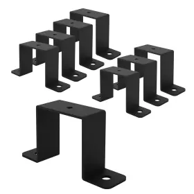 LGAN8 WPBHK Square Tube Strap Clamp Deck Fence Post Tie Pipe