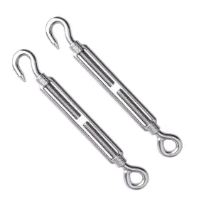 619988876110 XIND ELE Lordhardware Steel Hook Turnbuckle