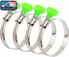 KEY-HOSE-CLAMP-12MM XM Steel Clamps Thumb Screw Dryer
