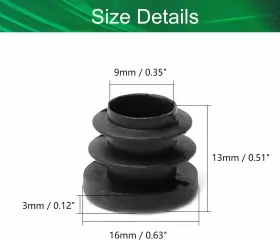 BM3800V0101IG YINPECLY Od Round Feet Inserts End Cover #2