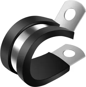 445027291209 ZIPCCI Cable Clamp Pack Steel Wire Rubber Hose