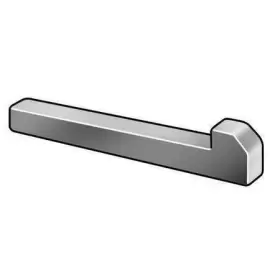 WWG-1000-5000GB ZORO SELECT Tapered Gib Head Key End