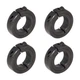 AZSSMUK Single Split Clamp-On Shaft Collars of Metal Material 1-1/2 inch Bore...