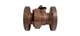 Balon Series F 2" Ductile Iron Reduced Port Flanged Ball Valve 2R-F12-FF