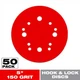 Diablo 5 in. Ceramic Blend Hook and Lock Sanding Disc 150 Grit Very Fine 50 pk