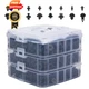 Guteauto 620 Pcs Car Retainer Clips Plastic Fasteners Kit 620Pcs, Black 