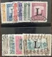 DP Stamps Colombia 1950 SC C175-C185 Used Set