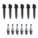 Denso 6 Ignition Coils & 6 Double Platinum Spark Plugs .044 Kit For Lexus 3.0 V6